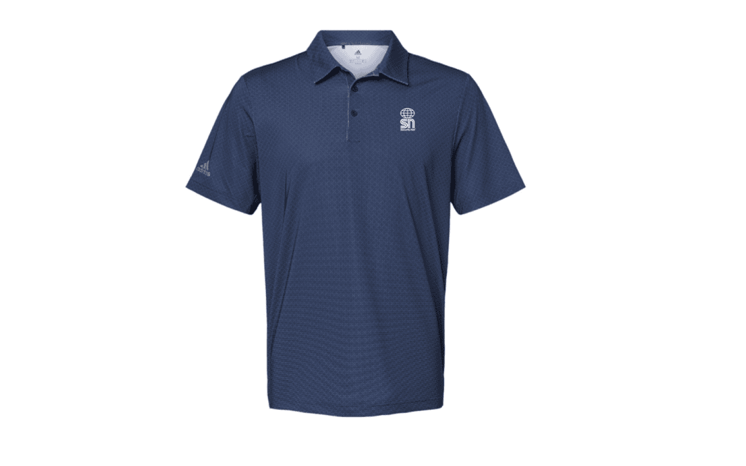 Security-Net Navy Diamond Dot Polo